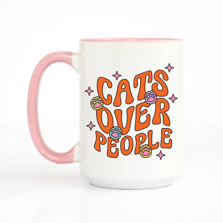 Cats Over People Mug