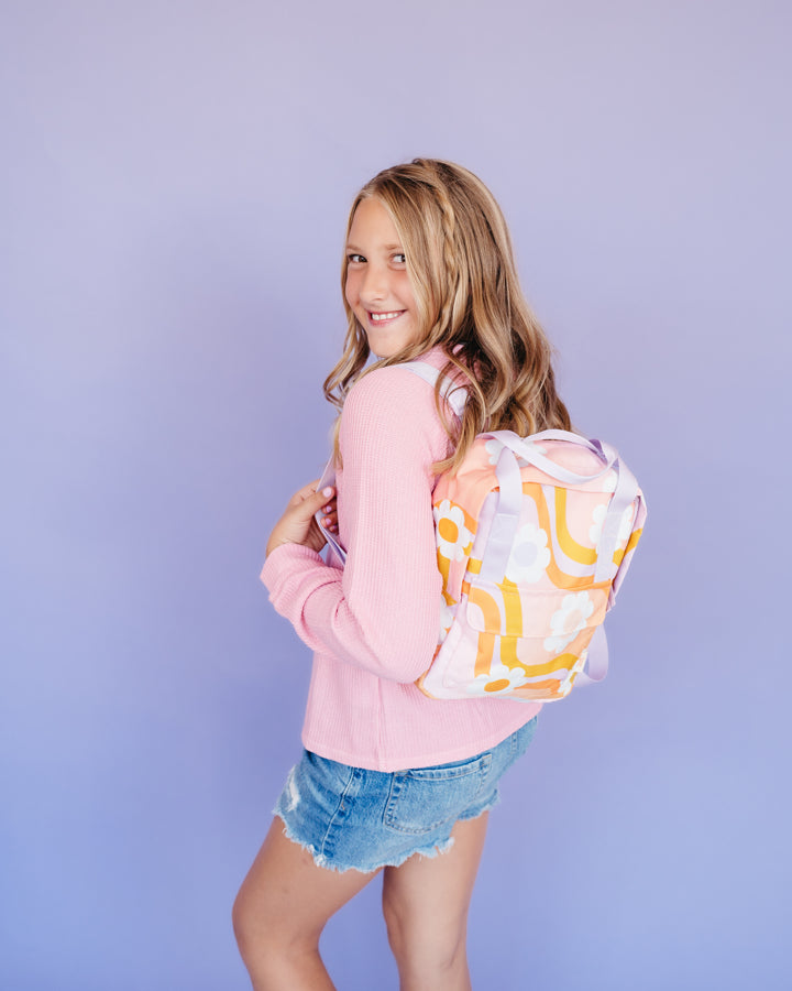 Wavy Daisy Mini Backpack
