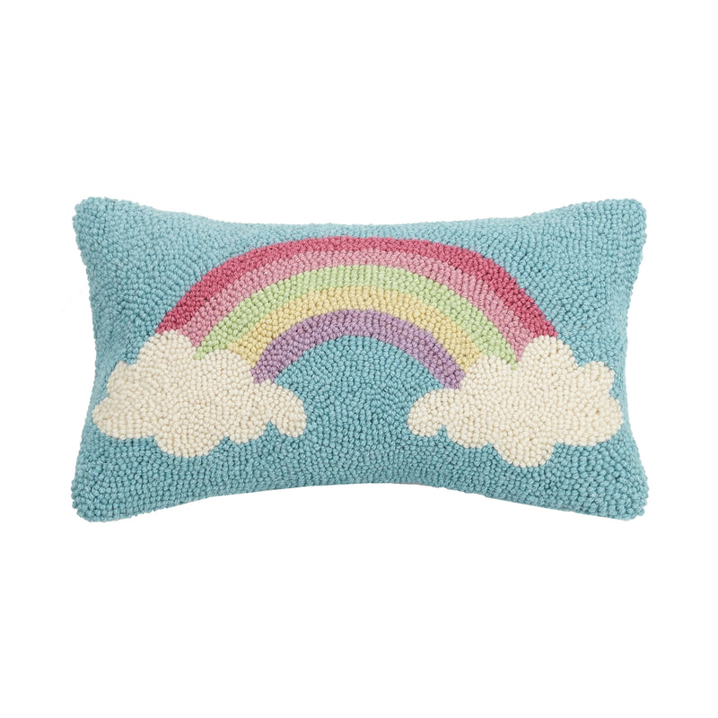 Long Rainbow Hook Pillow