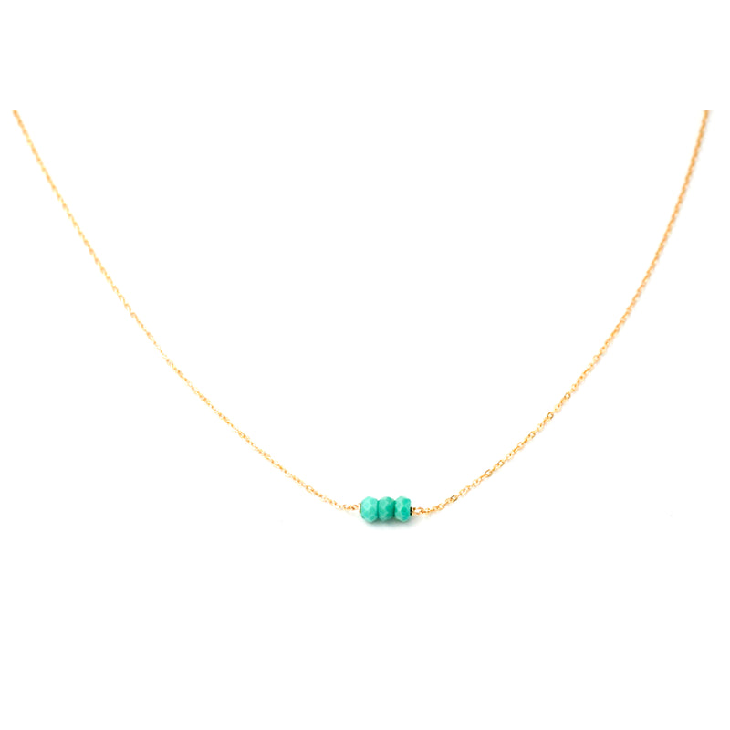 Mini Turquoise Beaded Bracelet (Kid's)